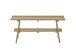 Garderoben-Set >BANTRY< (3-tlg.) in Eiche, Massivholz - 100x170x36cm (BxHxT)