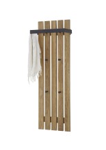 Garderoben-Set >BANTRY< (2-tlg.) in Eiche, Massivholz - 60x170x36cm (BxHxT)
