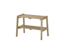 Garderoben-Set >BANTRY< (2-tlg.) in Eiche, Massivholz - 60x170x36cm (BxHxT)