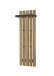 Garderoben-Set >BANTRY< (2-tlg.) in Eiche, Massivholz - 60x170x36cm (BxHxT)