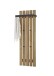 Garderoben-Set >BANTRY< (2-tlg.) in Eiche, Massivholz - 60x170x36cm (BxHxT)