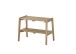 Garderoben-Set >BANTRY< (2-tlg.) in Eiche, Massivholz - 60x170x36cm (BxHxT)