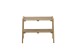 Garderoben-Set >BANTRY< (2-tlg.) in Eiche, Massivholz - 60x170x36cm (BxHxT)