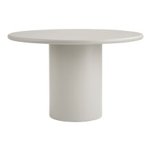 Esstisch >Nagano< in hellgrau, MDF - 75x120cm (HxD)