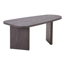 Couchtisch >Melo< in Dunkelbraun, MDF, Dekor -...