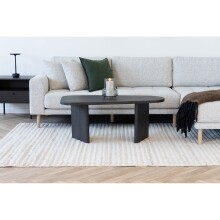 Couchtisch >Melo< in Dunkelbraun, MDF, Dekor -...