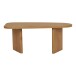 Couchtisch >Melo< in Eiche, MDF, Dekor - 100x41x50cm (BxHxT)