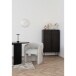 Sessel >Monroe< in Beige, Polyester - 58x74x55cm (BxHxT)