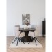 Drehstuhl >Cordoba< (2er-Set) in Hellgrau, Stahl, Stoff - 61x95x61cm (BxHxT)