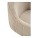 Armlehnstuhl >Tamera< (2er-Set) in Hellgrau, Stahl, Stoff - 60x81,5x63cm (BxHxT)