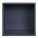 Regalwürfel >Horne< in Dunkelgrau, MDF - 34x34x30cm (BxHxT)