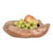 Dekoschale >Rio< in Teak, Massivholz - 20x8x20cm (BxHxT)