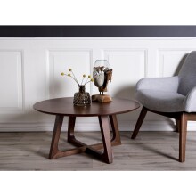 Dekovase >San-Marino< in Natur, Teak - 18x25x15cm...