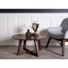 Dekovase >San-Marino< in Natur, Teak - 18x25x15cm (BxHxT)