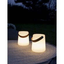 LED Dekolicht >Bristol< in Weiss, Kunststoff -...