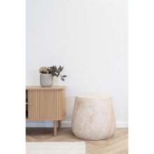 Gartentisch >Bonn< in Fibreclay, natur - 47,5x41x47,5 (BxHxT)