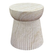 Gartentisch >Bonn< in Fibreclay natur, 95% MgO, 5%...