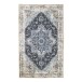 Teppich >Havanna< in Blau, Chenille-Polyester - 200x1x300cm (BxHxT)