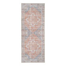 Teppich >Havanna< in Blau / Orange,...
