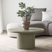 Couchtisch >Nagano< in Grün, MDF - 40x80cm (HxD)
