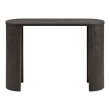 Konsolentisch >Bibione< in Dunkelbraun, MDF, Dekor...