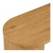 Konsolentisch >Bibione< in Eiche, MDF, Dekor - 38x75x114cm (BxHxT)