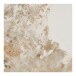 Couchtisch >Athens< in weiss / Dunkelbraun, Keramik, MDF, Dekor - 40x80cm (HxD)