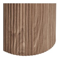 Konsole >Athens< in weiss / Dunkelbraun, Keramik, MDF, Dekor - 120x78x40 (BxHxT)
