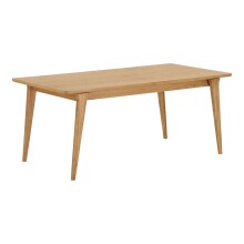Kulissen-Esstisch >Darwin< (ausziehbar) in Eiche, MDF furniert - 180/230x75x90cm (BxHxT)