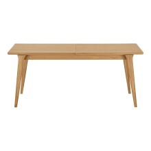 Kulissen-Esstisch >Darwin< (ausziehbar) in Eiche, MDF furniert - 180/230x75x90cm (BxHxT)