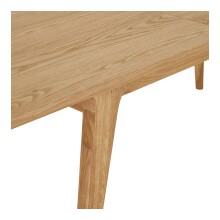 Kulissen-Esstisch >Darwin< (ausziehbar) in Eiche, MDF furniert - 180/230x75x90cm (BxHxT)