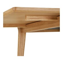 Kulissen-Esstisch >Darwin< (ausziehbar) in Eiche, MDF furniert - 180/230x75x90cm (BxHxT)