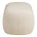 Pouf >Blossomville< in Sand, 100% Polyester - 100x38x50cm (BxHxT)