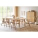 Esszimmerstuhl >Agustin< (1 stk) in Eiche natur, Massivholz - 57x78x54cm (BxHxT)