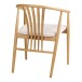 Esszimmerstuhl >Agustin< (1 stk) in Eiche natur, Massivholz - 57x78x54cm (BxHxT)