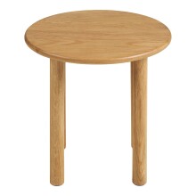 Beistelltisch >Jena< in Eiche, Massivholz - 40x40cm...