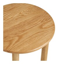 Beistelltisch >Jena< in Eiche, Massivholz - 40x40cm (HxD)