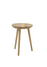 Garderoben-Set >Anacortes< (4-teilig) Konsele, Hocker, 2 Spiegel, in Eiche - 100x190x35 (BxHxT)