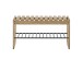 Garderoben-Set >BANTRY< (4-teilig) Eiche / schwarz - 150x190x30cm (BxHxT)