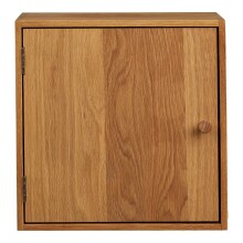 Hängeschrank >Townsville< in Eiche, Massivholz - 30x30x18cm (BxHxT)