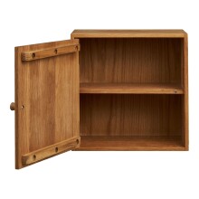 Hängeschrank >Townsville< in Eiche, Massivholz - 30x30x18cm (BxHxT)