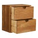 Hängeschrank >Townsville< in Eiche, Massivholz - 30x30x18cm (BxHxT)