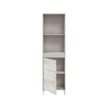 Wohnzimmer-Set >VANYA< (2-tlg.) in Kaschmir / Velho Weiß - 78x134x33 (BxHxT)