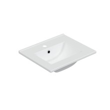 Waschtisch-Set >ECO KIT< in Weiß glänzend - 50x80x39 (BxHxT)