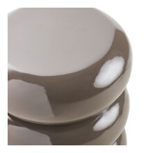 Beistelltisch >Rosolina< in Braun, Fiberglas - 44x35,5cm (HxD)