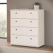 Schubkastenkommode >TEMPRA2< in Sand - 73,7x85,5x34,8cm (BxHxT)
