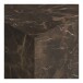 Couchtisch >Prague< in Braun, MDF, Marmodekor - 60x40x80cm (BxHxT)