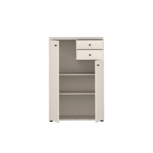 Hochkommode >TEMPRA2< in Sand - 73,7x111,1x34,8cm (BxHxT)