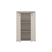 Kommode >TEMPRA2< in Sand - 73,7x111,1x34,8cm (BxHxT)