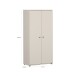 Stauraumschrank >TEMPRA2< in Sand - 73,7x149,5x34,8cm (BxHxT)